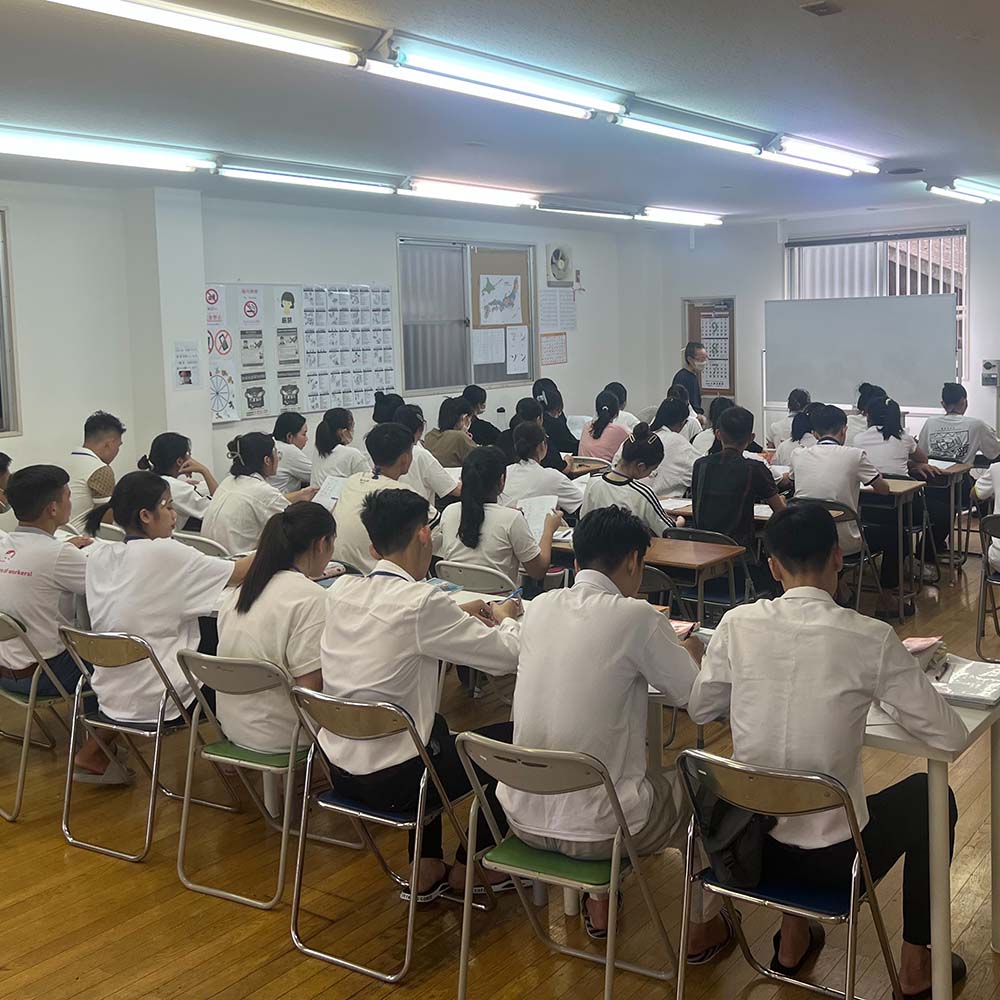 外国人研修風景